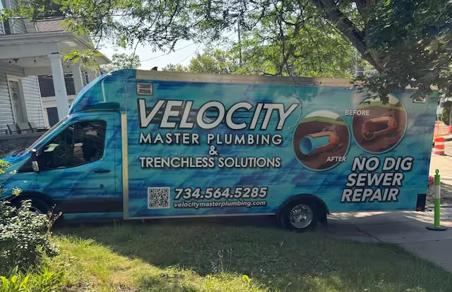 Velocity Master Plumbing & Trenchless Solutions is here to serve you in Manchester, MI